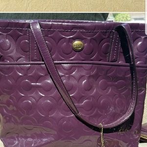 Coach handbag w/ matching wallet